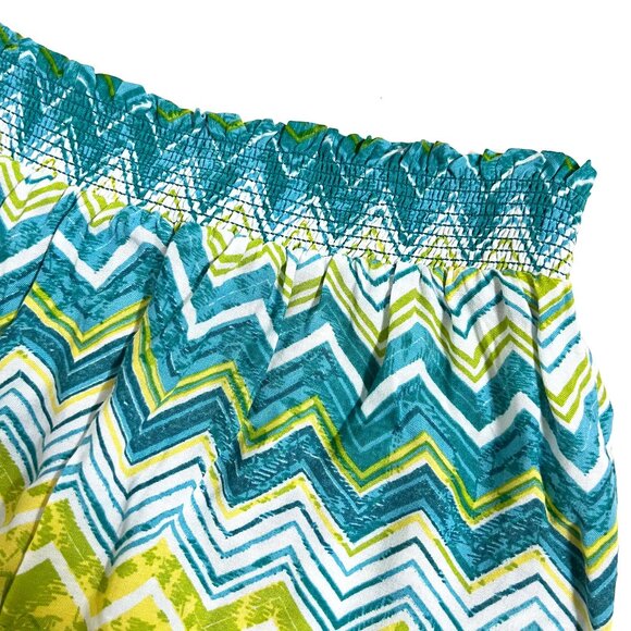 Derek Heart Green & Yellow Shorts (medium) - Picture 3 of 6